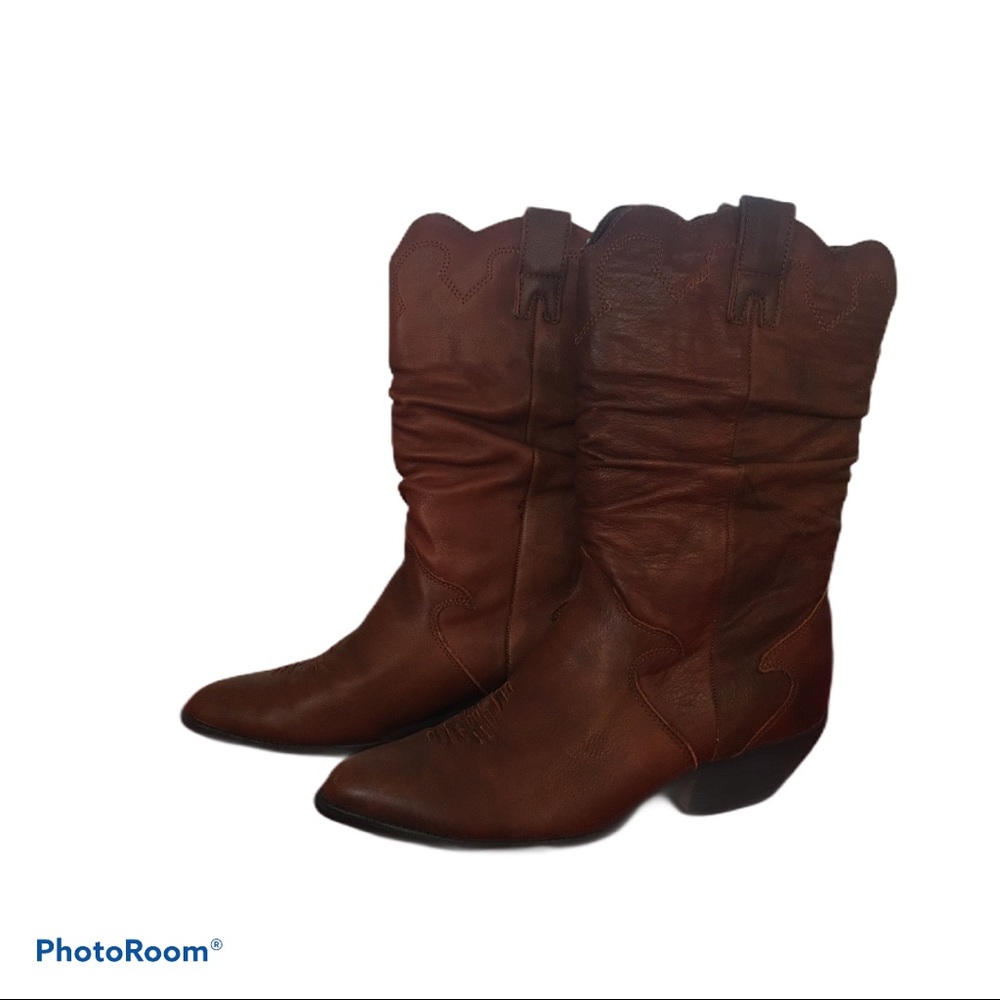 👑 🤎👢 Vintage Zodiac Boots